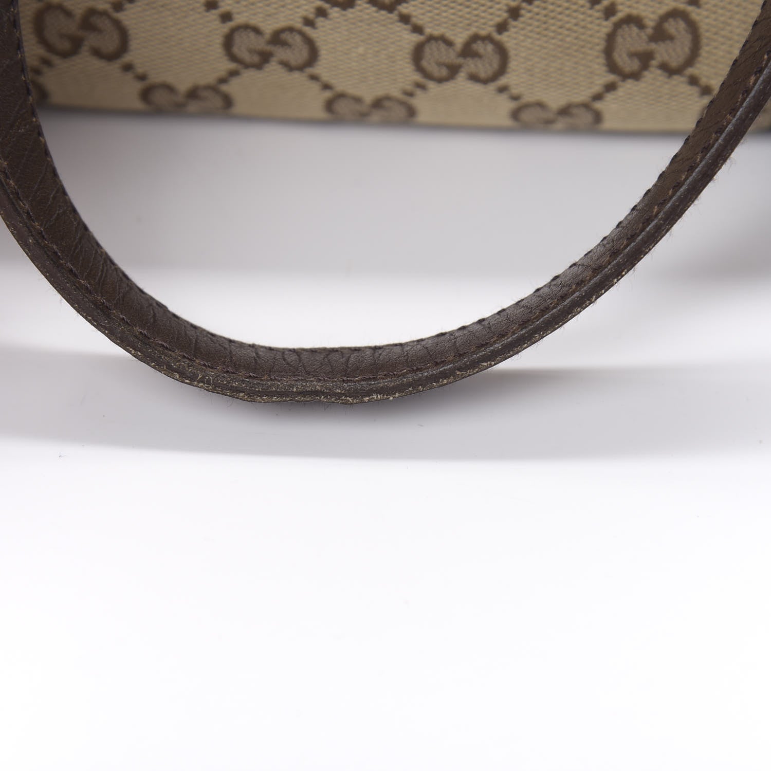 Gucci Monogram Medium Jolicoeur Tote Dark Brown 15 of 16