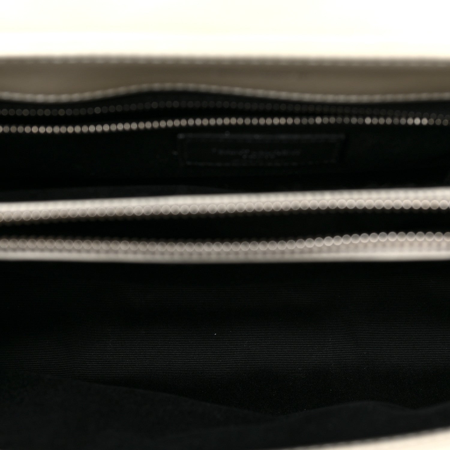 Saint Laurent Calfskin Y Quilted Monogram Medium Loulou Chain Satchel Blanc Vintage 4 of 7