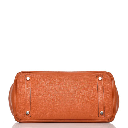 Hermes Togo Birkin 30 Orange 6 of 35