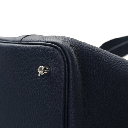 Hermes Taurillon Clemence Picotin Lock 22 MM Bleu Nuit 10 of 12
