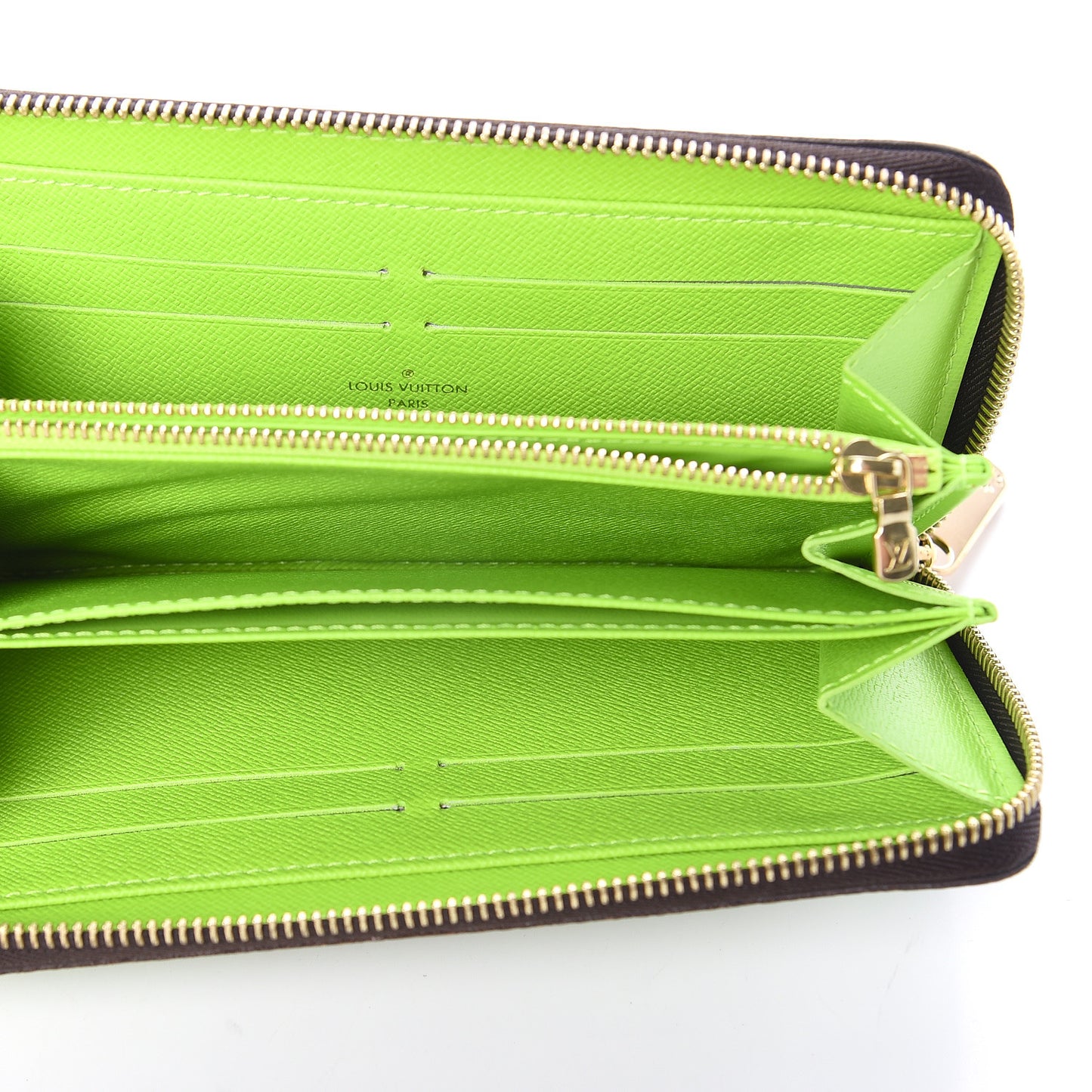 Monogram Graffiti Zippy Wallet Green