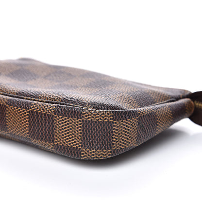 Louis Vuitton Damier Ebene Mini Pochette Accessories 9 of 11