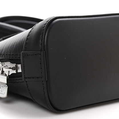 Louis Vuitton Epi Alma Nano Black 8 of 9