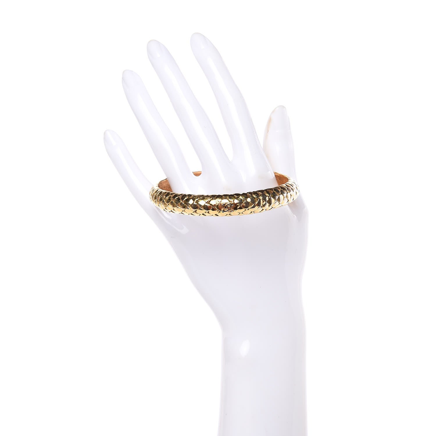 Chanel CC Bangle Gold 2 of 4