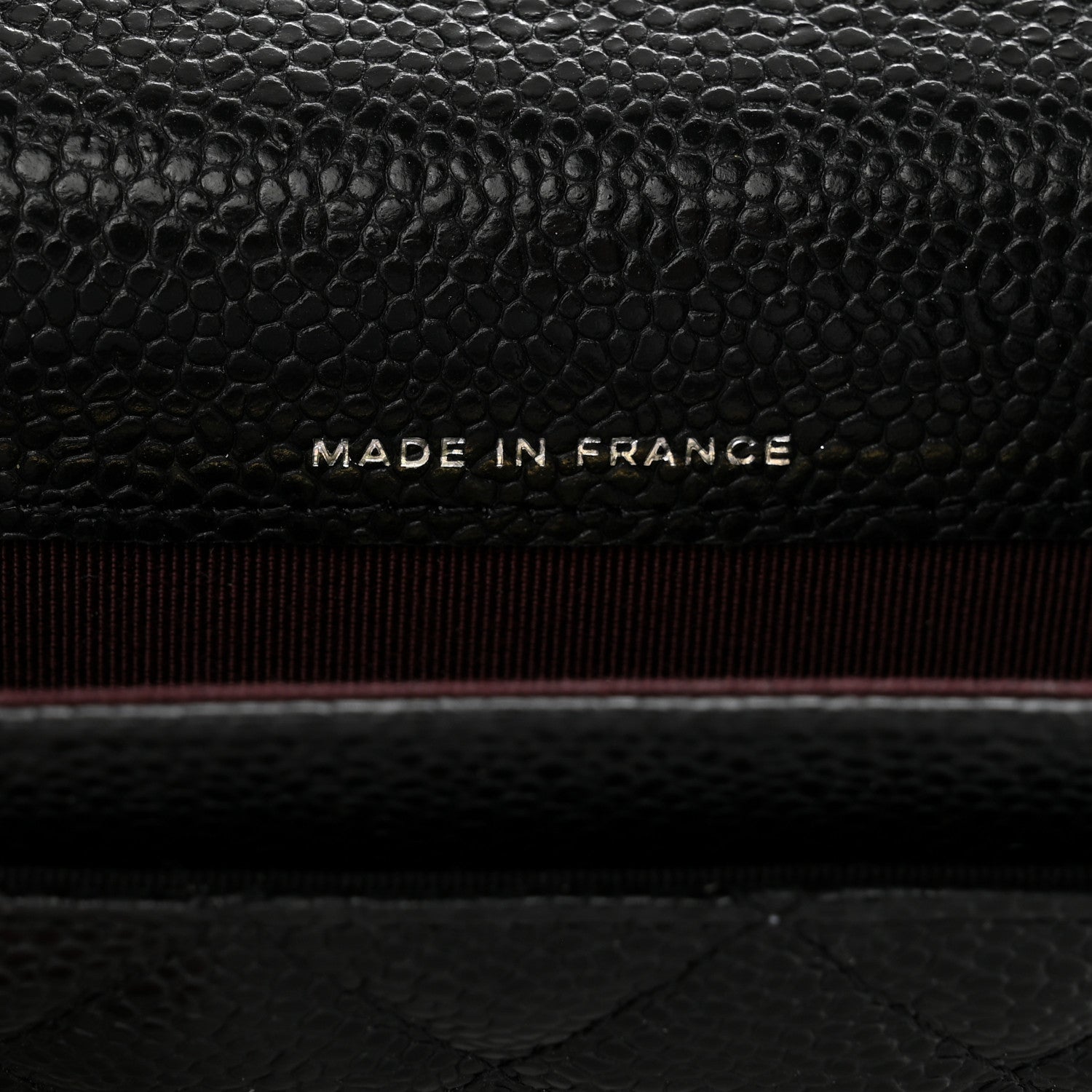 Chanel Caviar Quilted Flap Card Holder Wallet Black 5 of 10
