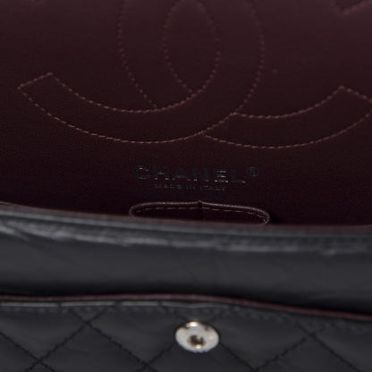 Chanel Aged Calfskin Quilted 2.55 Reissue 225 Flap Black 9 of 11