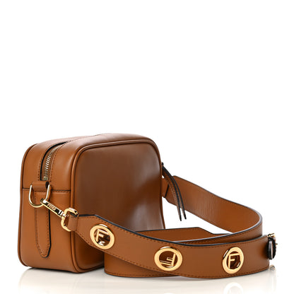 Fendi Vitello Century F is Fendi Camera Case Caramello 2 of 9