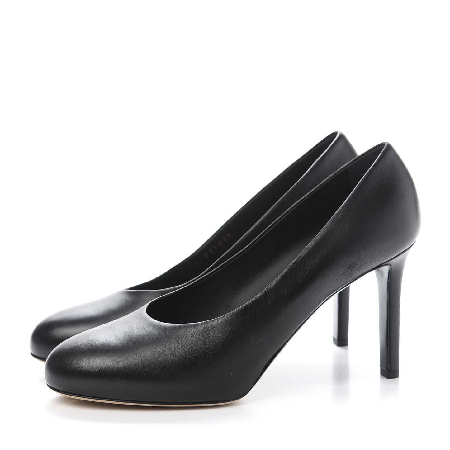 Lambskin CC Pumps 40.5 Black