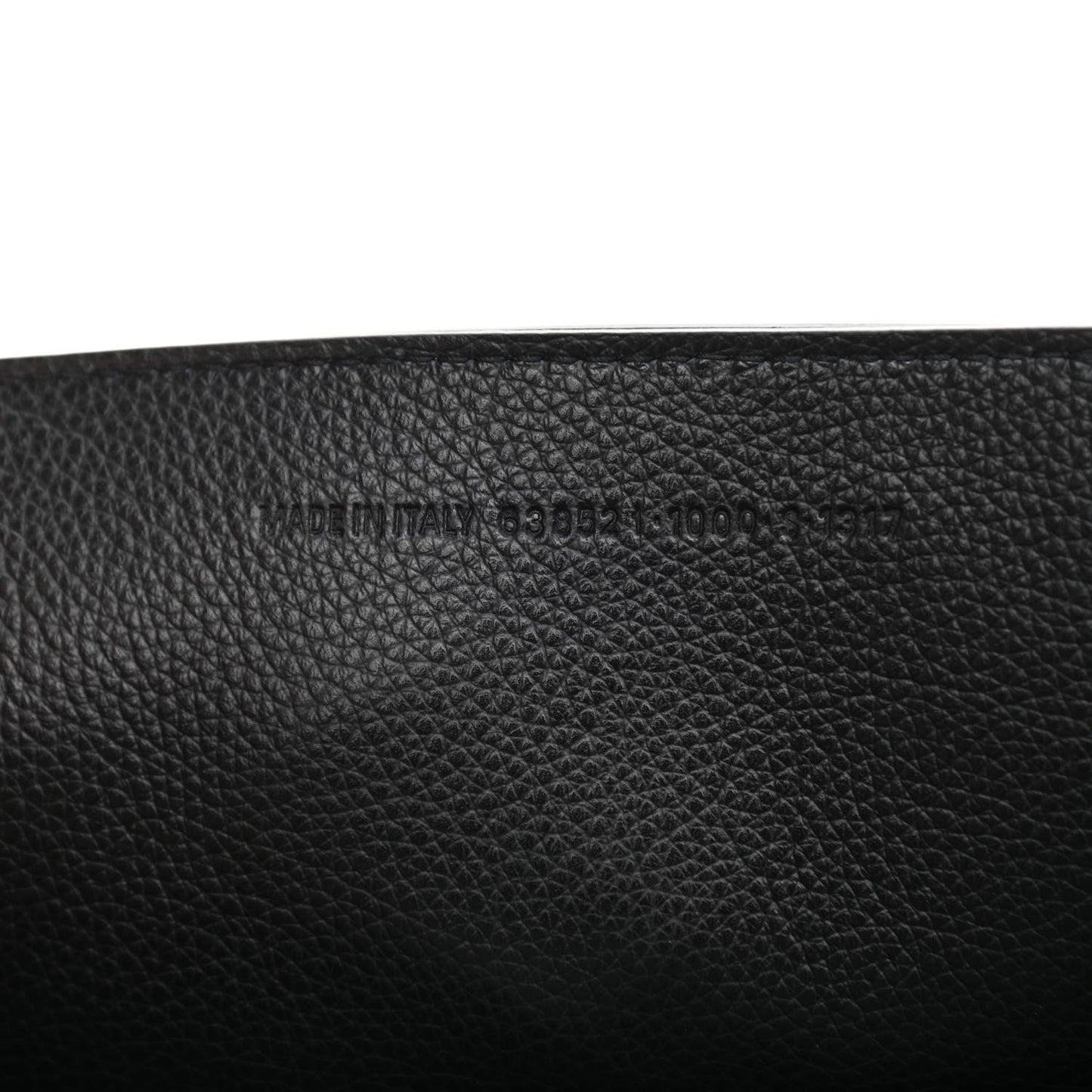 Grained Calfskin Neo Classic Gold Hardware S City Black