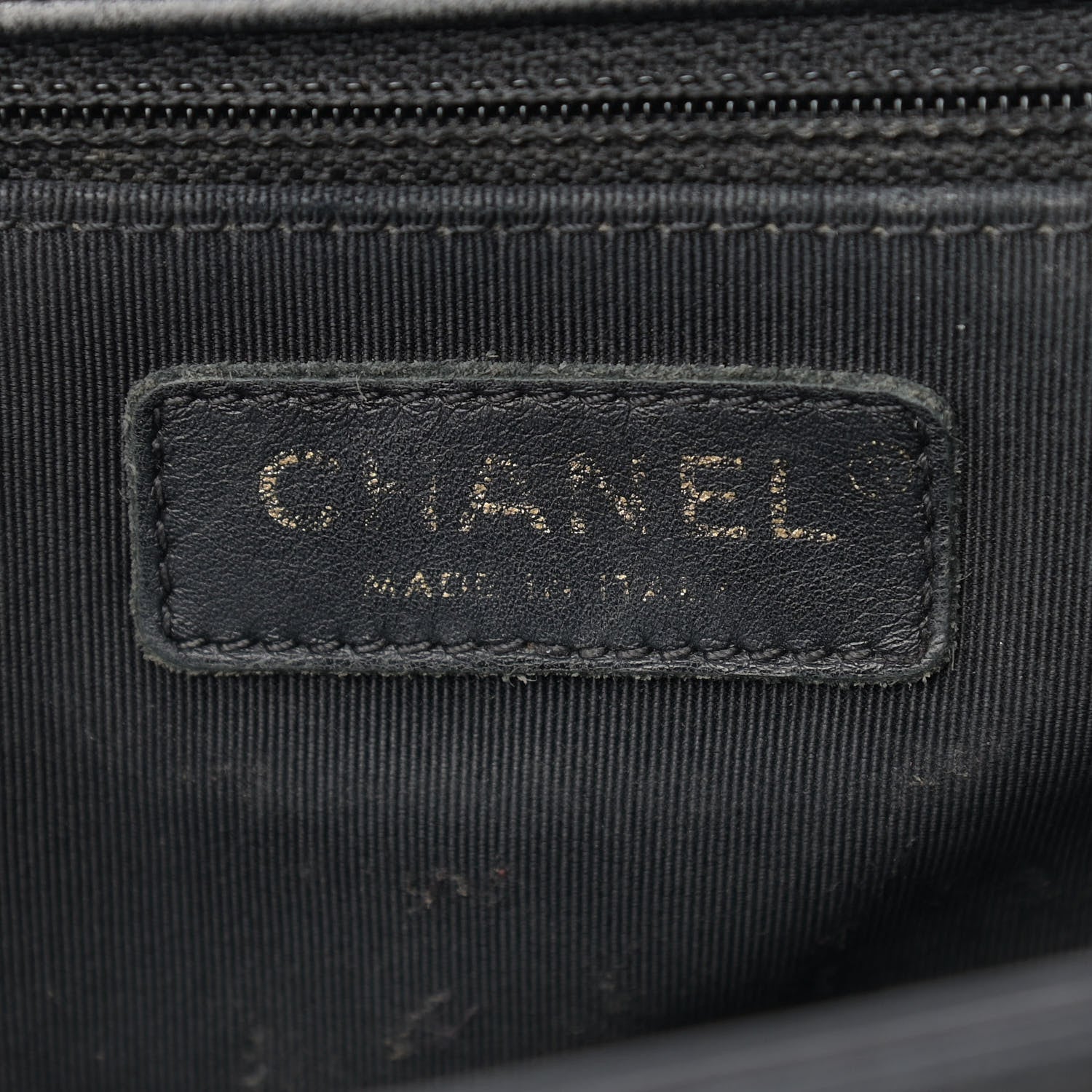 Chanel Lambskin Quilted Large Boy Flap Black 6 of 25