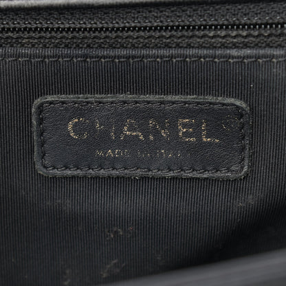 Chanel Lambskin Quilted Large Boy Flap Black 6 of 25