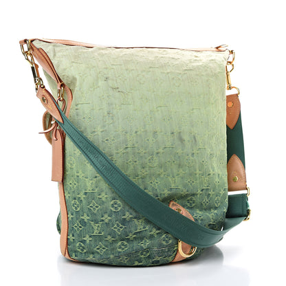 Louis Vuitton Denim Sunburst PM Messenger Vert 2 of 19