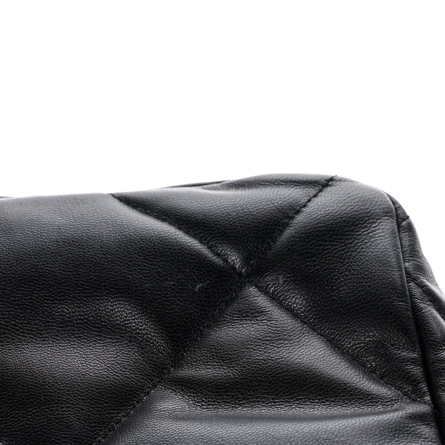 Chanel Goatskin Quilted Large Chanel 19 Flap Black 11 of 12