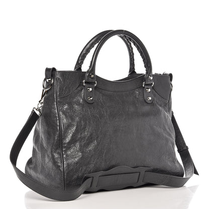 Balenciaga Agneau Classic Hardware Velo Gris Fossile 3 of 9