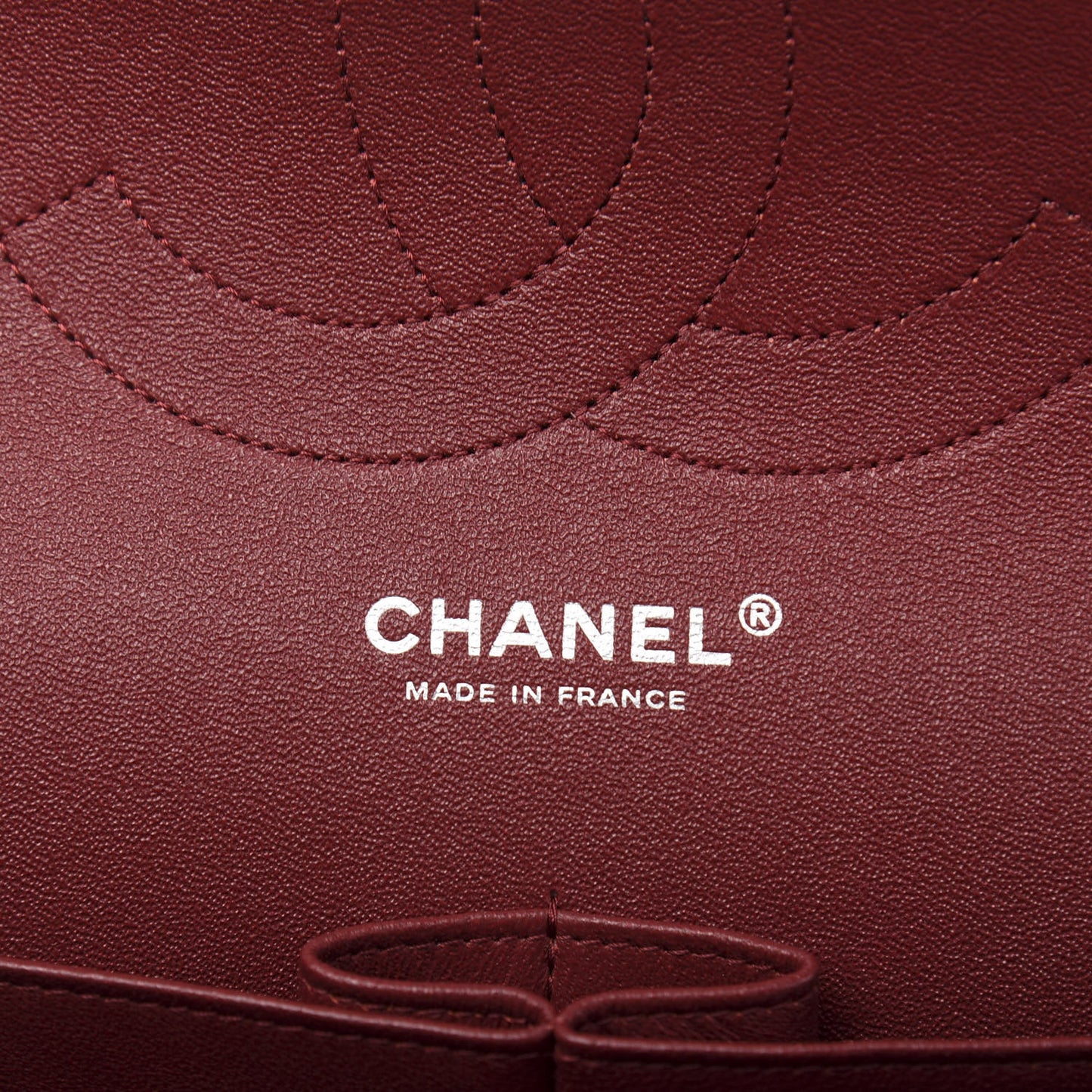 Caviar Quilted Jumbo Double Flap Red
