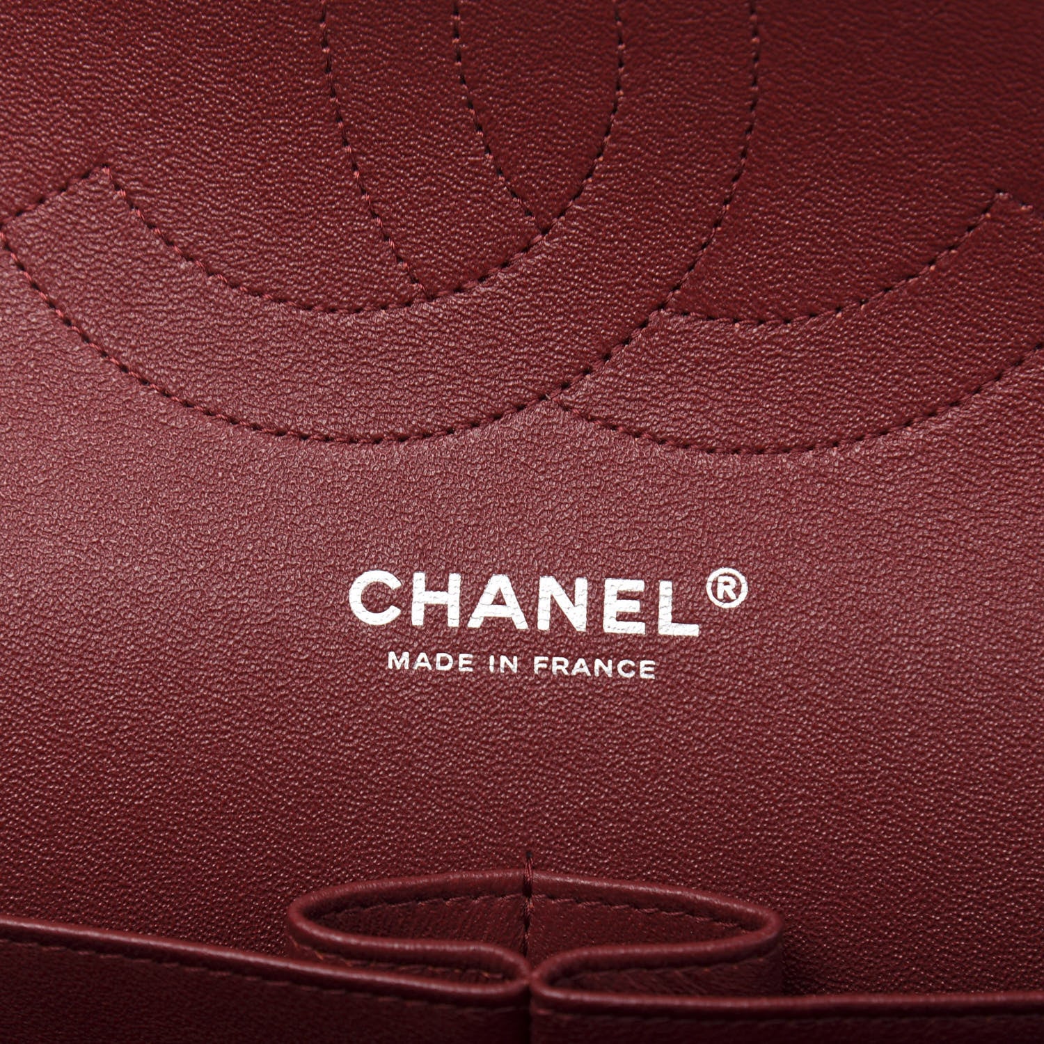 Chanel Caviar Quilted Jumbo Double Flap Red 6 of 10