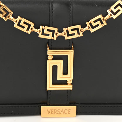 Versace Calfskin Greca Goddess Mini Bag Black 7 of 10