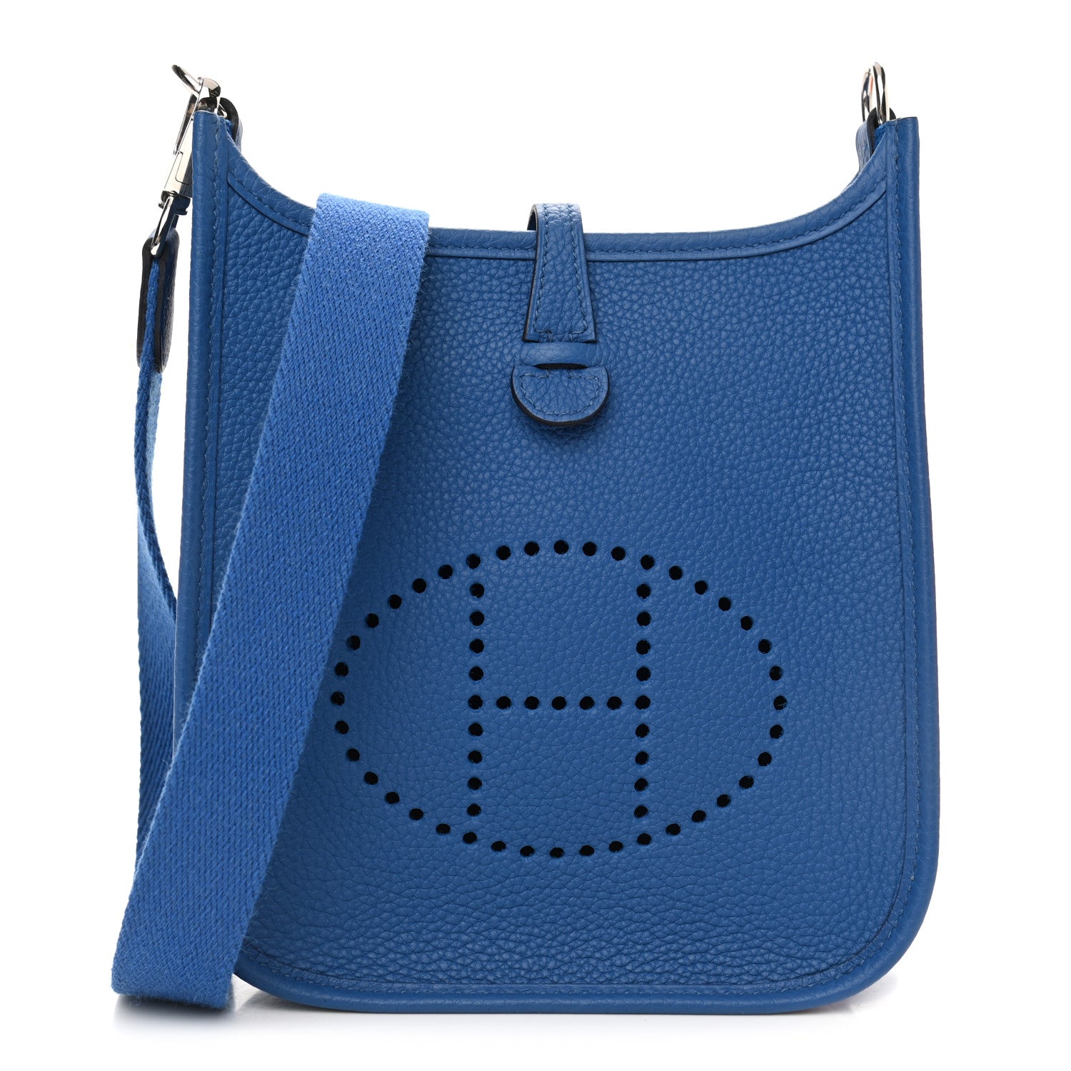 Hermes Taurillon Maurice Evelyne TPM Bleu France 1 of 12