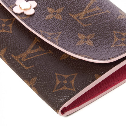 Louis Vuitton Monogram Bloom Flower Emilie Wallet 4 of 10