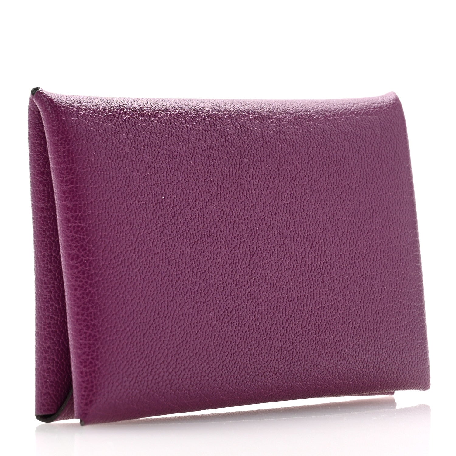 Hermes Chevre Mysore Calvi Card Case Anemone 3 of 8