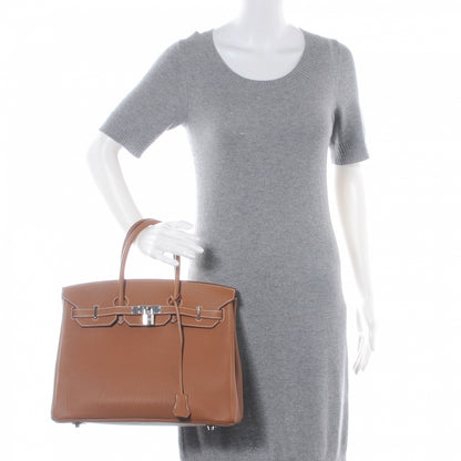 Hermes Togo Birkin 35 Gold 2 of 9