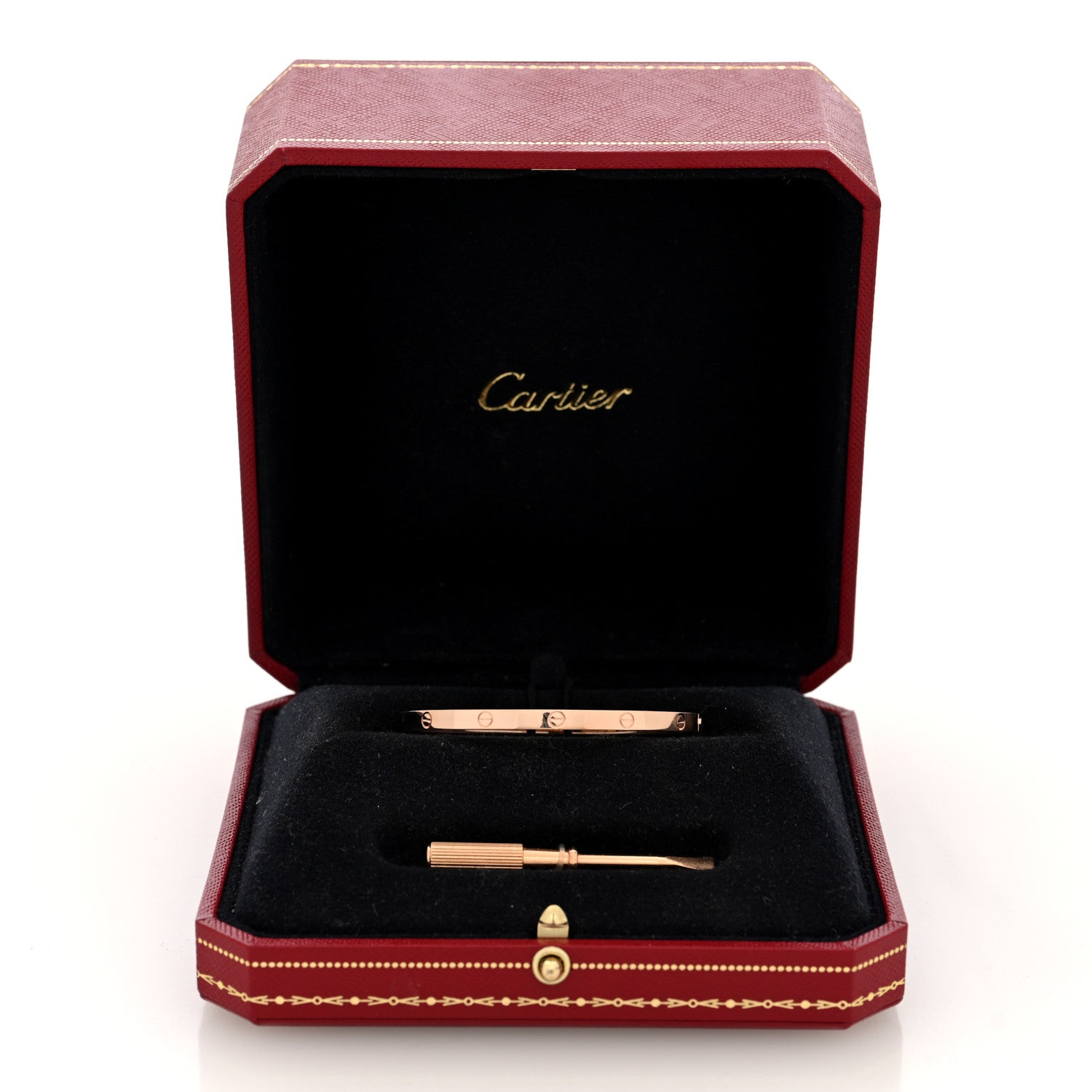 Cartier 18K Pink Gold Small LOVE Bracelet 15 7 of 7