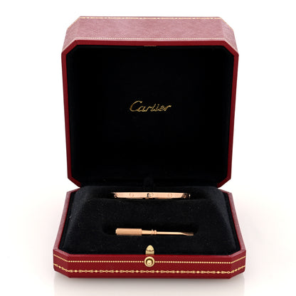 Cartier 18K Pink Gold Small LOVE Bracelet 15 7 of 7