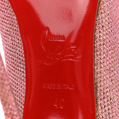 Christian Louboutin Glitter Tisse So Kate 120 Pumps 40 Poudre 6 of 8