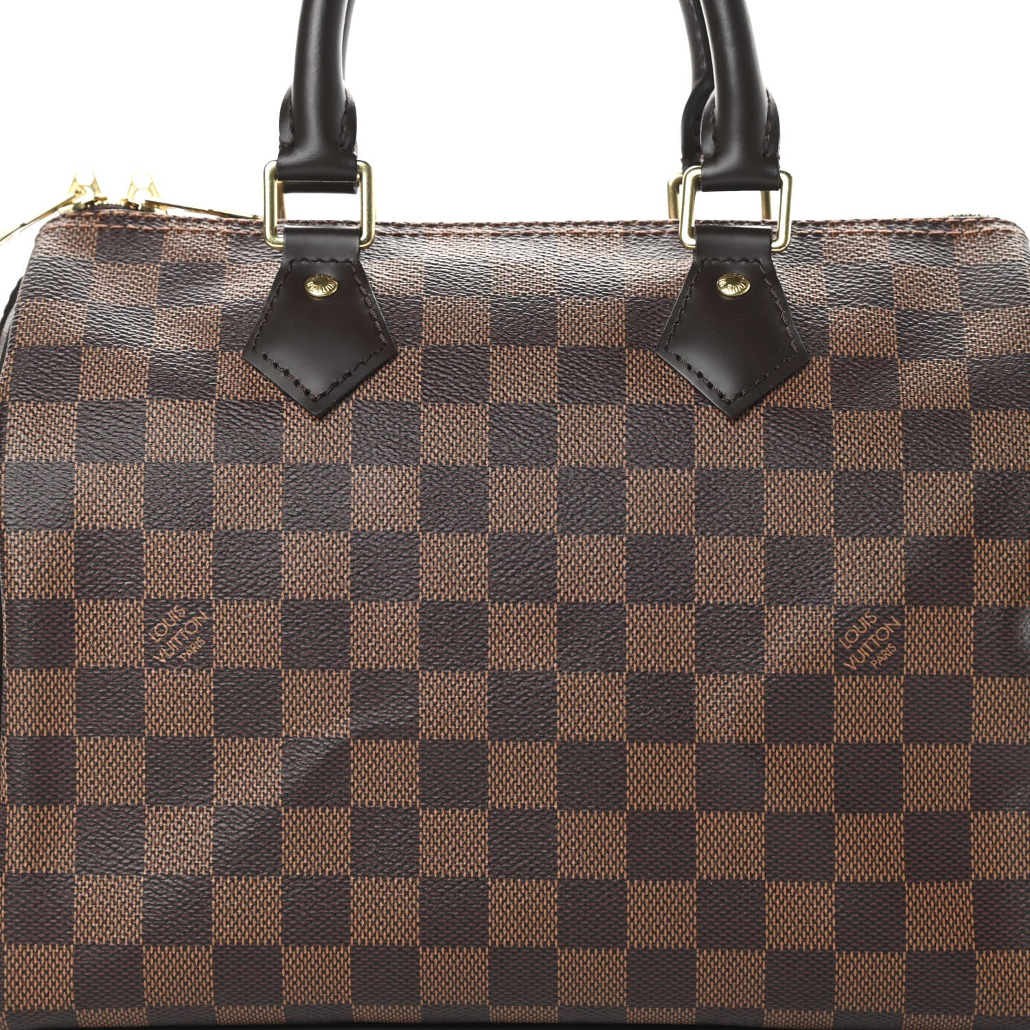 Louis Vuitton Damier Ebene Speedy Bandouliere 25 8 of 14
