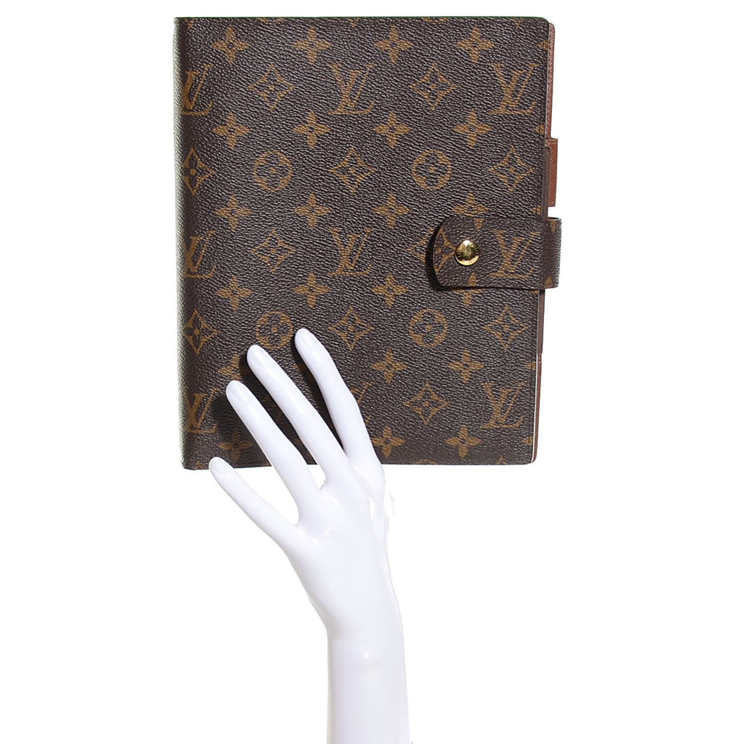 Monogram Large Ring Agenda Cover