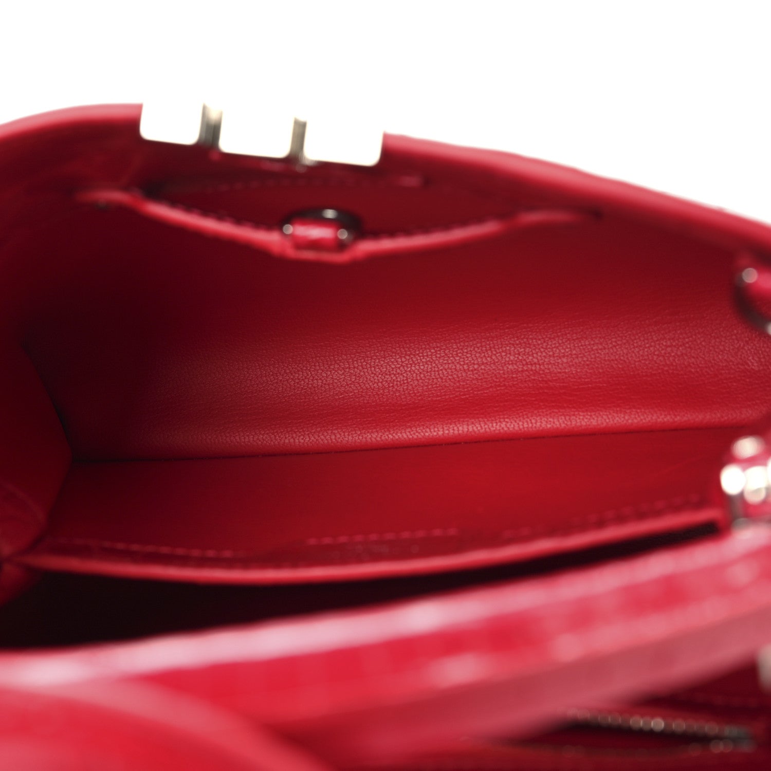 Louis Vuitton Alligator Capucines BB Fuchsia 5 of 9