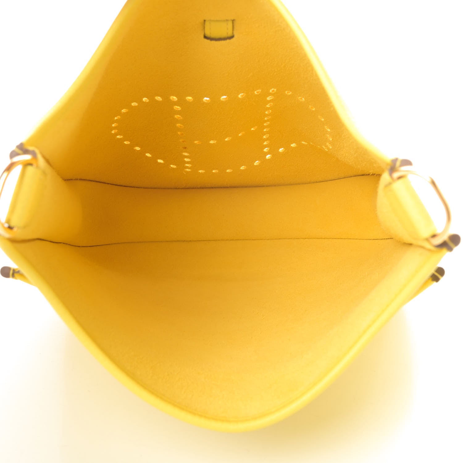 Hermes Taurillon Clemence Evelyne III PM Lime 5 of 10