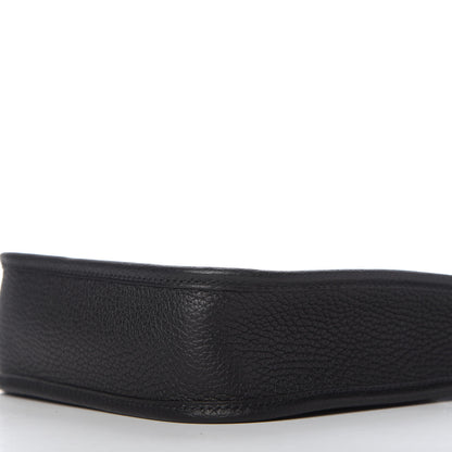 Hermes Taurillon Clemence Evelyne TPM Black 7 of 10