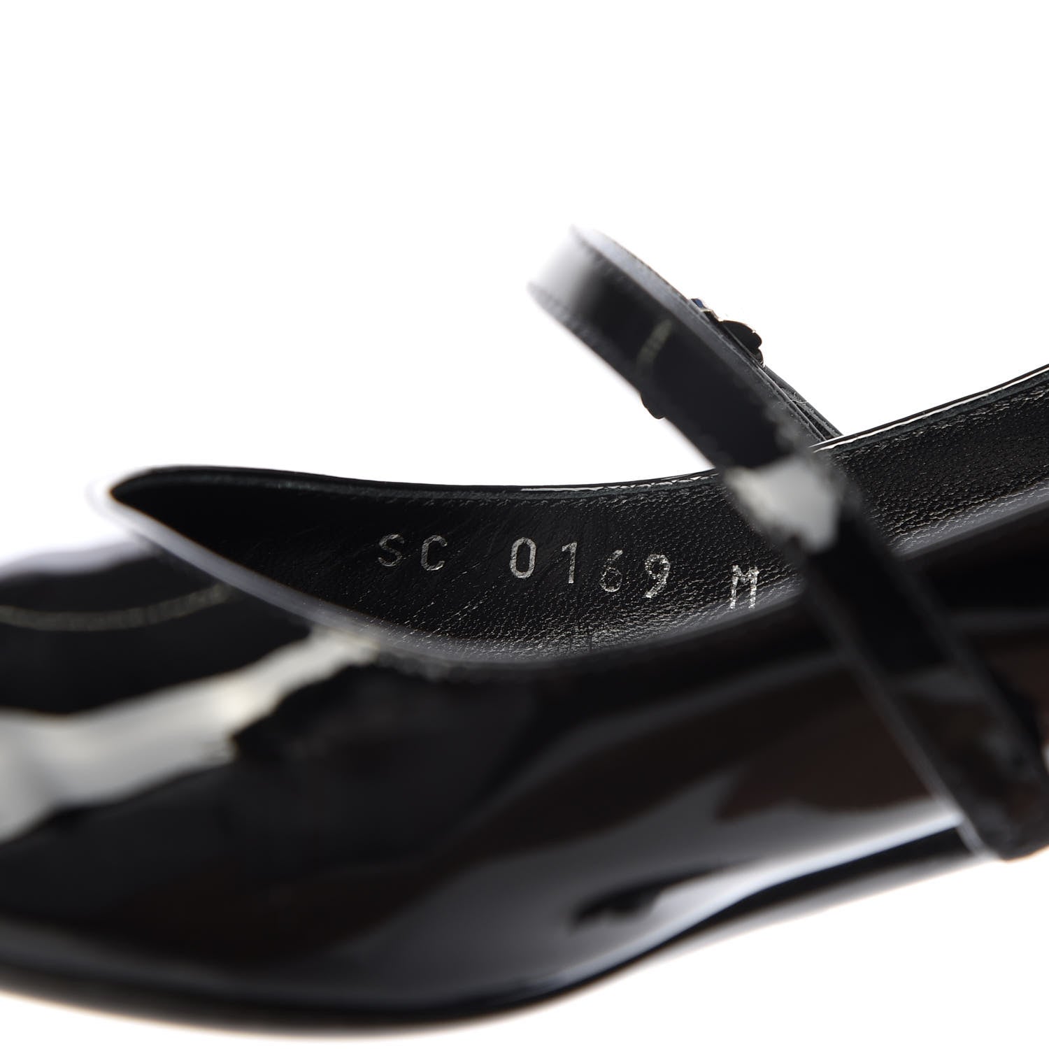 Louis Vuitton Patent Uniformes Silhouette 40mm Pumps 36.5 Black 9 of 9