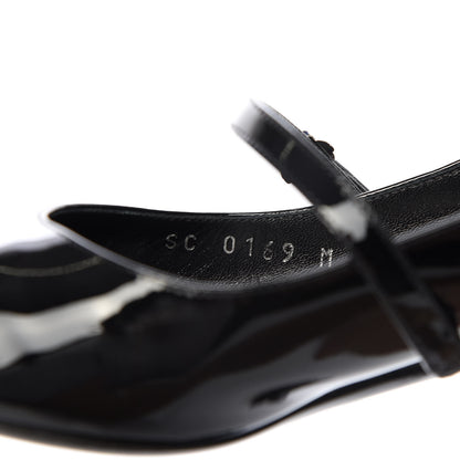 Louis Vuitton Patent Uniformes Silhouette 40mm Pumps 36.5 Black 9 of 9