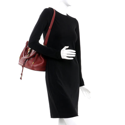 Chloe Calfskin Small Owen Flap Bag Sienna Red 2 of 7