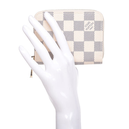 Louis Vuitton Damier Azur Zippy Coin Purse 2 of 7