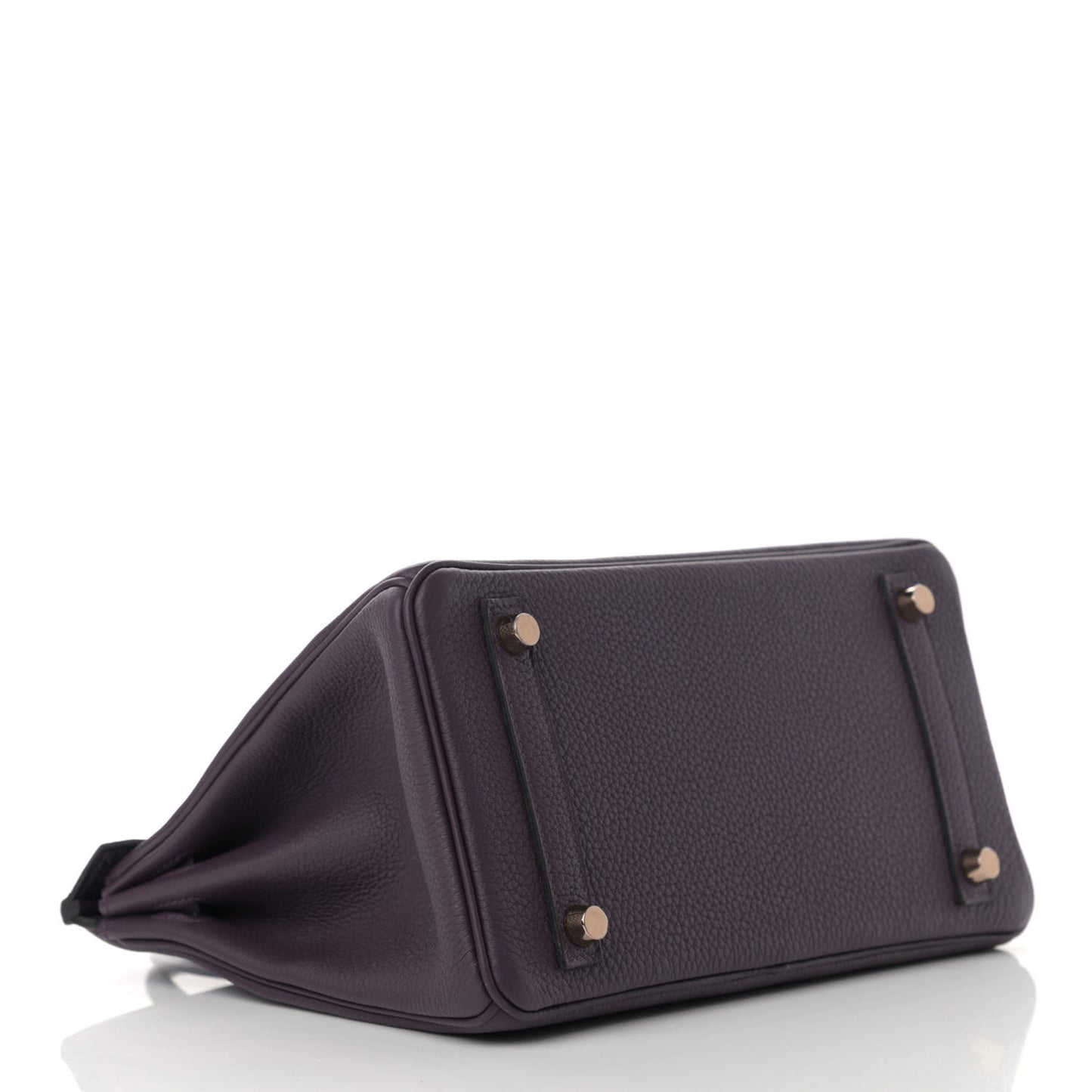 Togo Matte Alligator Birkin Touch 25 Raisin