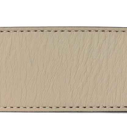 Gucci Calfskin Double G 40mm Belt 115 46 Mystic White 8 of 11