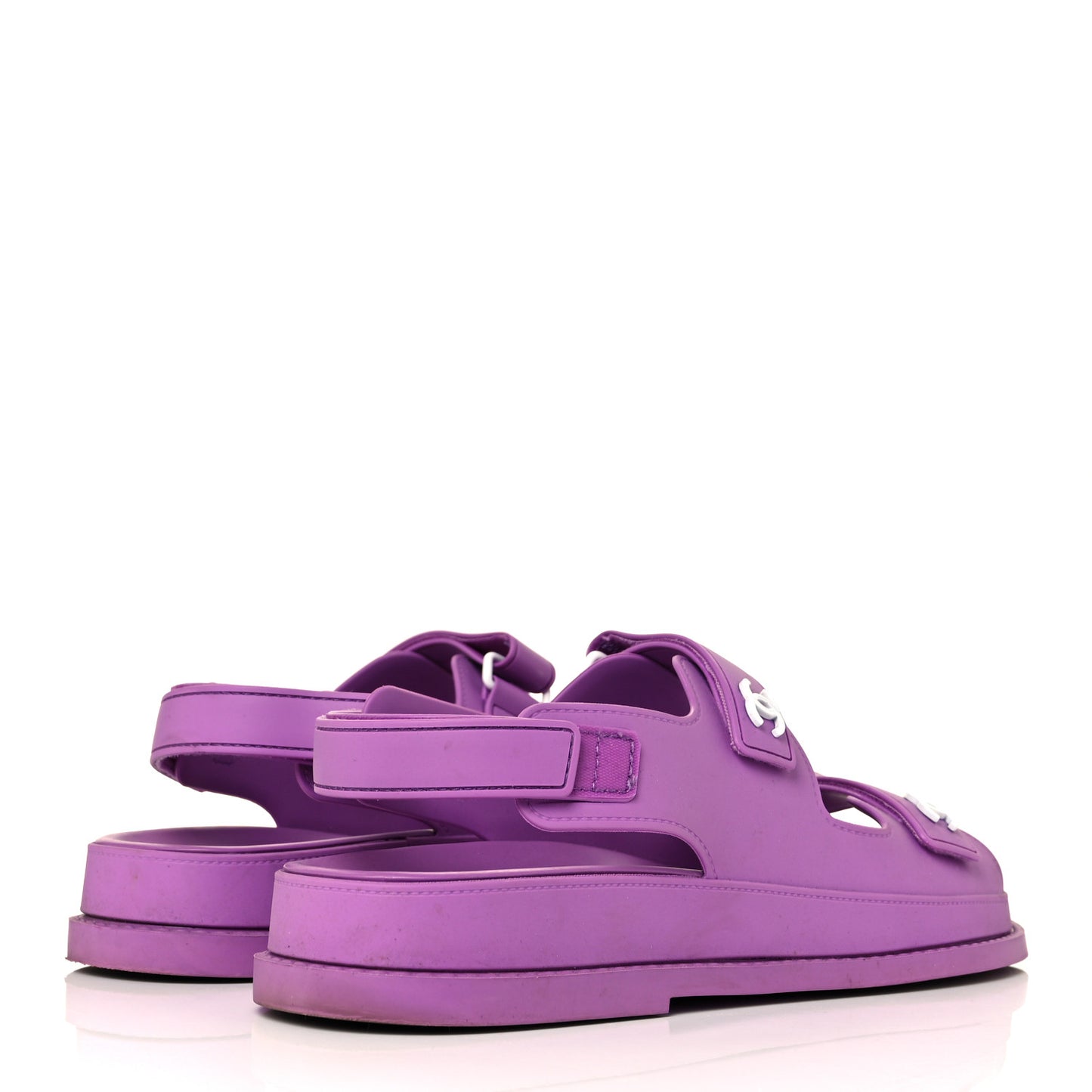Rubber CC Dad Sandals 41 Purple