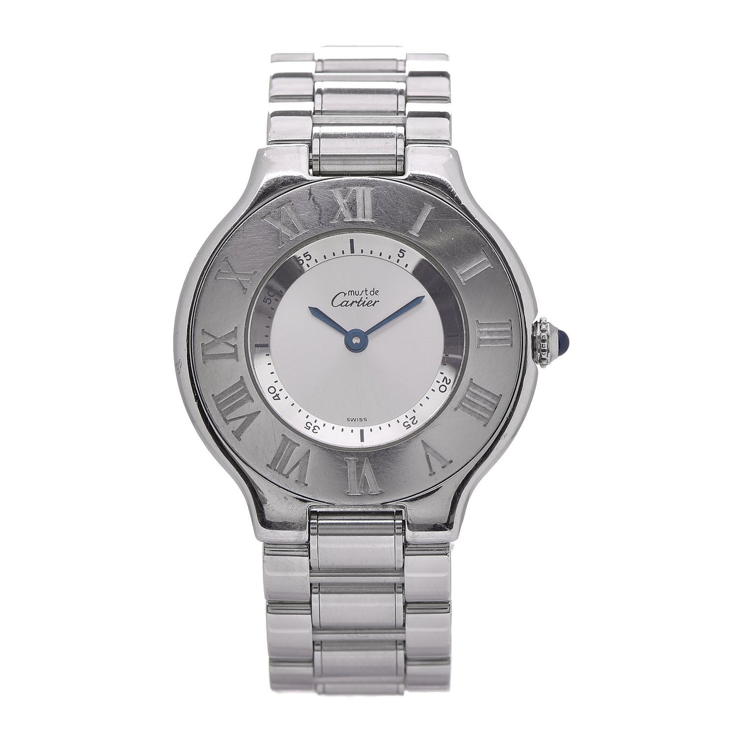 Stainless Steel 31mm Must De 21 Quartz Watch