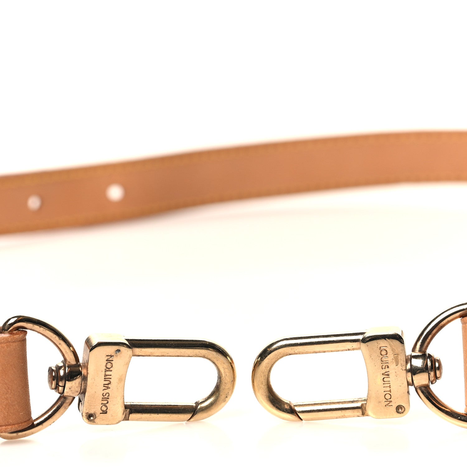 Louis Vuitton Vachetta 20mm Adjustable Shoulder Strap 3 of 5