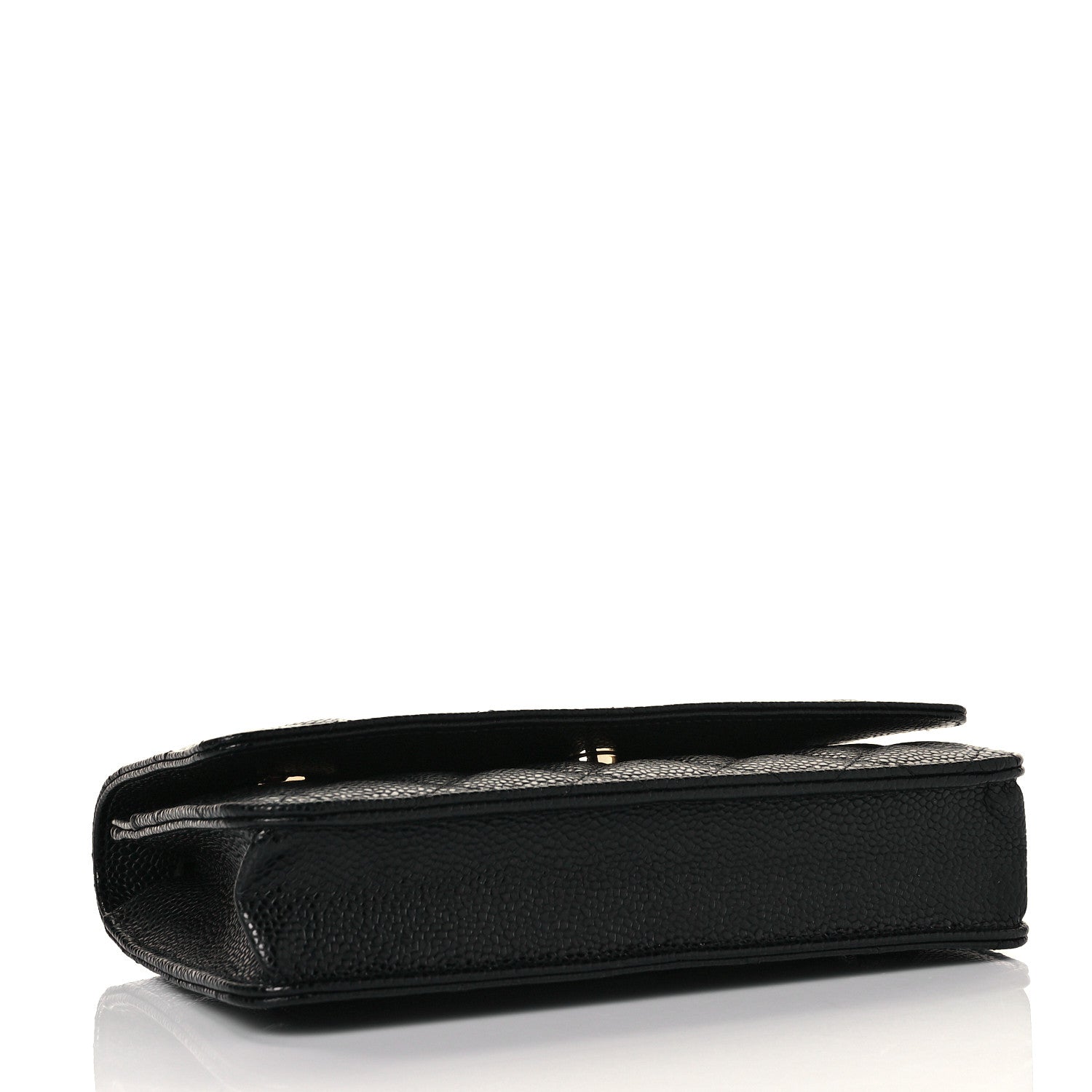 Chanel Caviar Quilted Wallet On Chain WOC Black 4 of 11