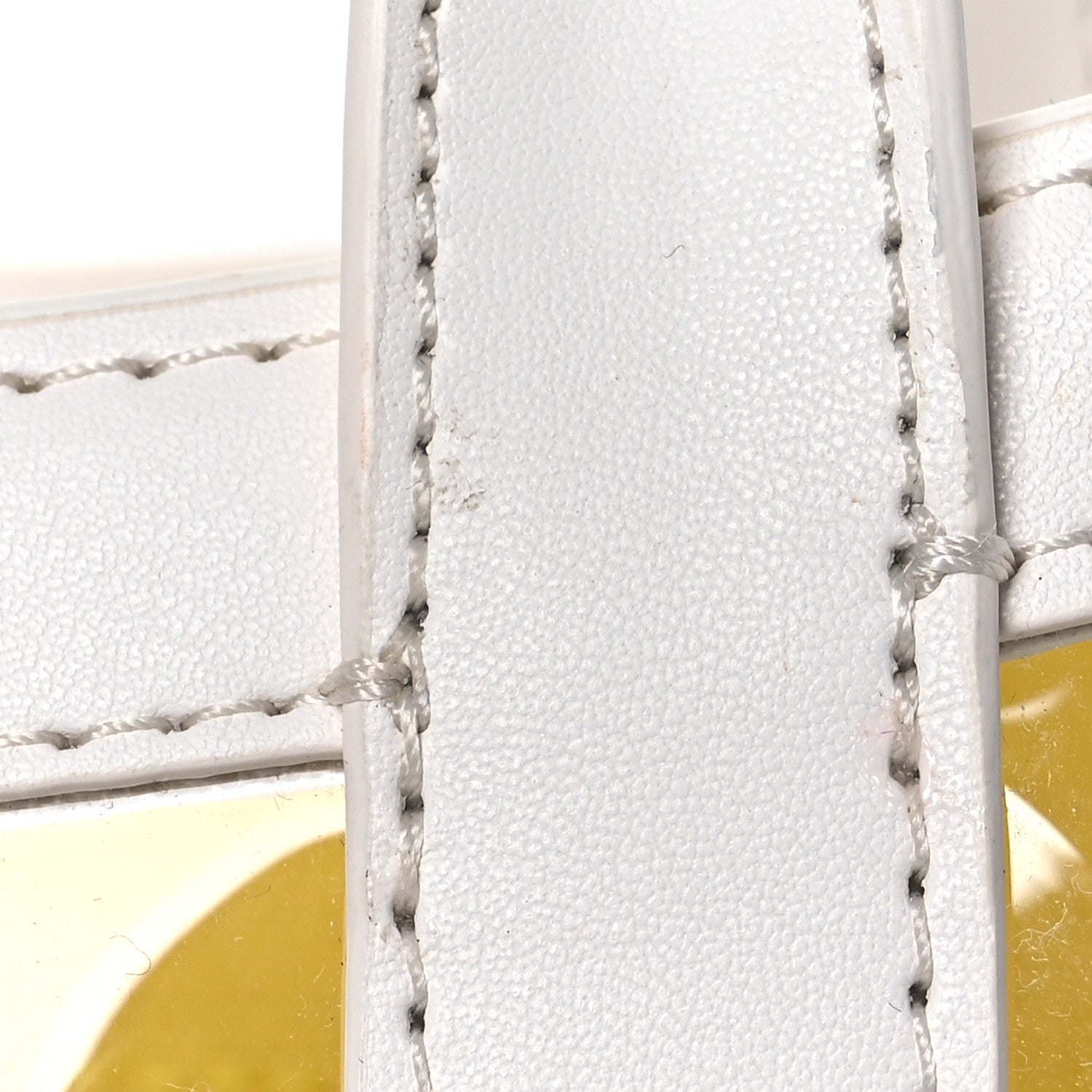 Marc Jacobs PVC The Small Tote Bag White Yellow 17 of 17