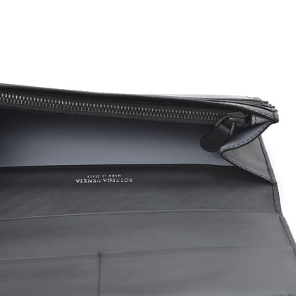 Bottega Veneta Nappa Intrecciato Continental Flap Wallet Ardoise 4 of 9