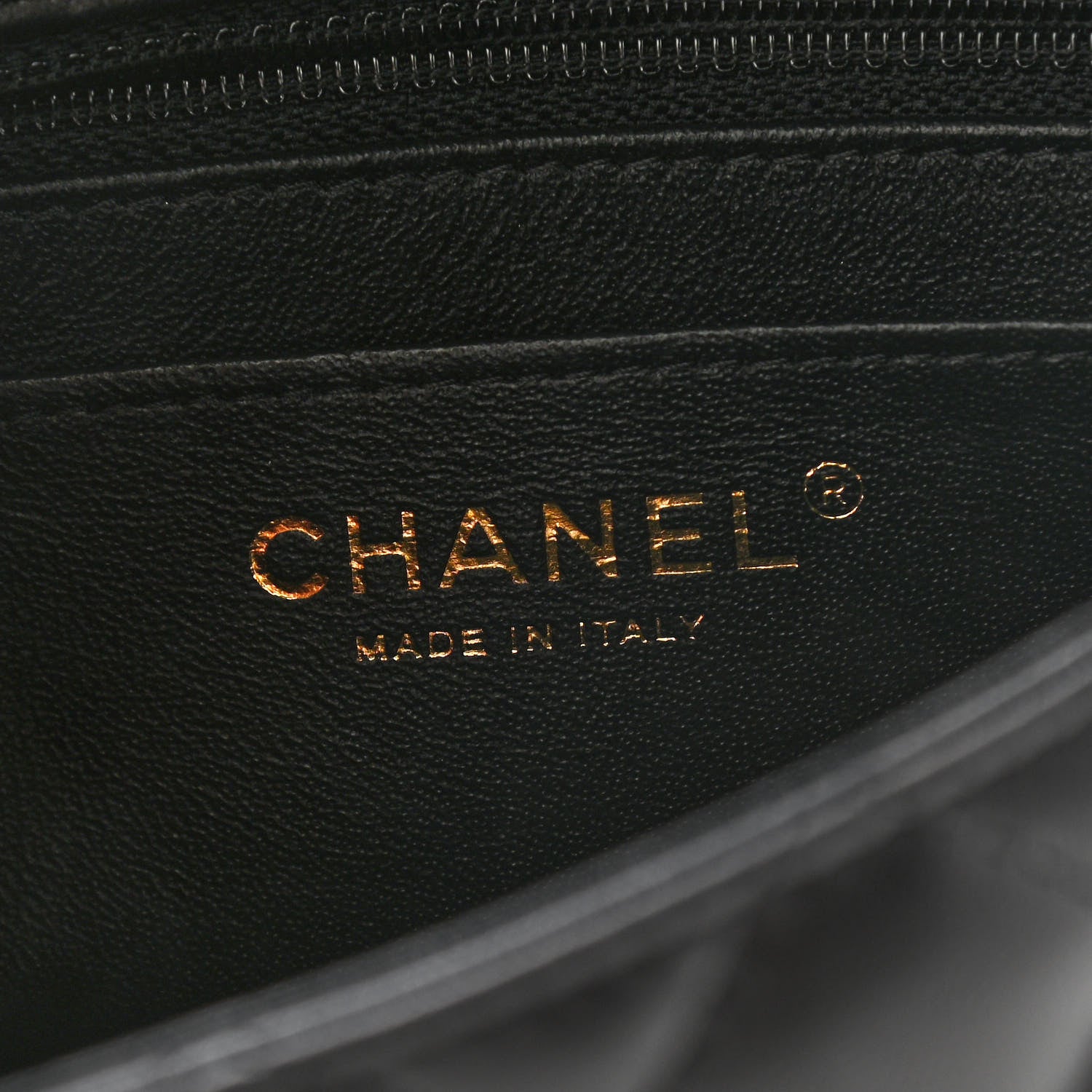 Chanel Lambskin Quilted Mini Square Flap Black 6 of 11
