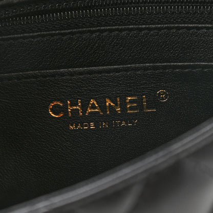 Chanel Lambskin Quilted Mini Square Flap Black 6 of 11