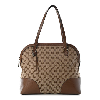 Gucci Monogram Medium Bree Shoulder Bag Beige Tabacco 1 of 9
