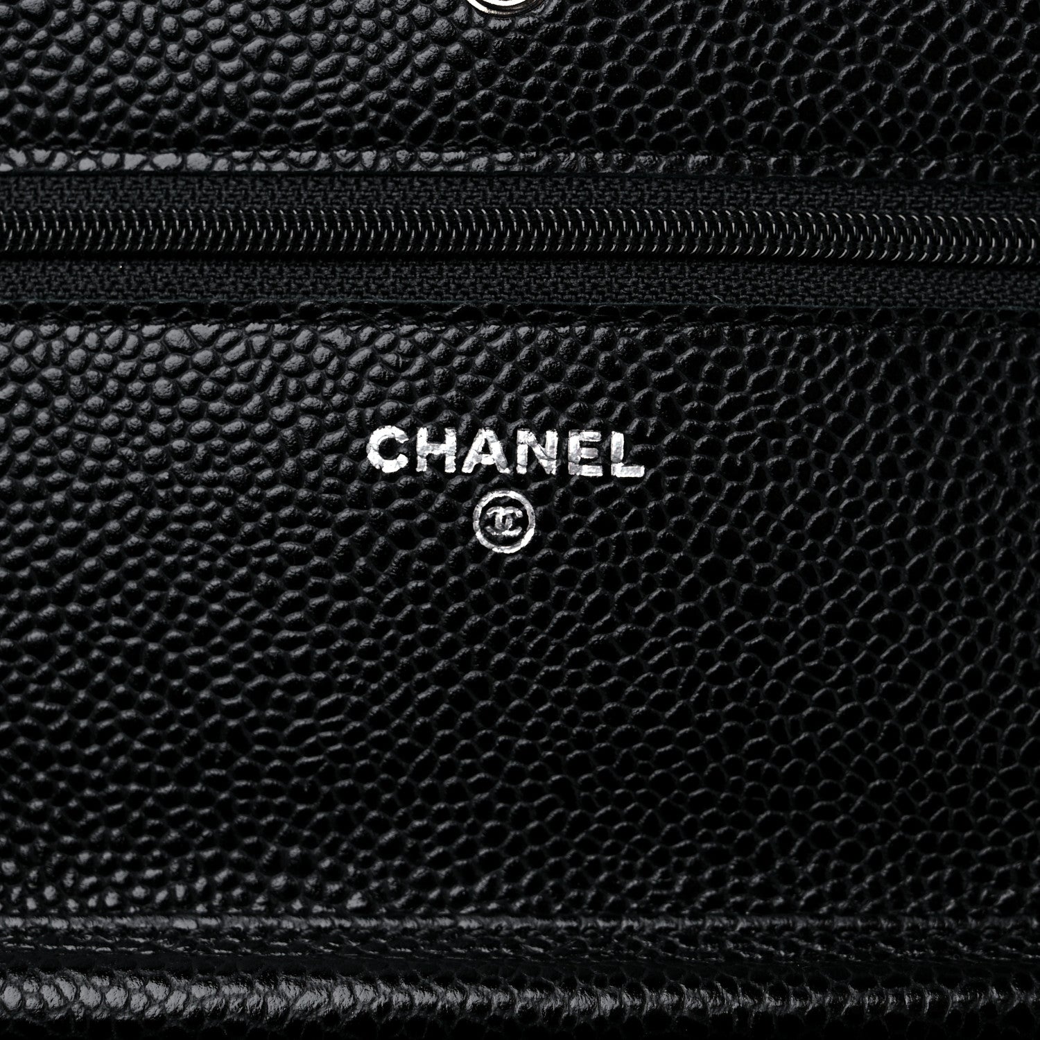 Chanel Caviar Quilted Wallet on Chain WOC Black 6 of 11