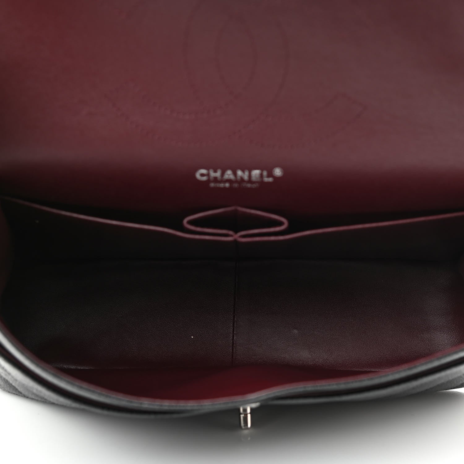 Chanel Caviar Quilted Jumbo Double Flap Black 5 of 10
